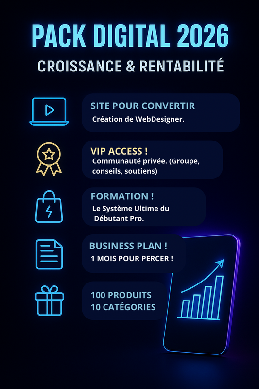 Projet sur-mesure Web Designer Pro.